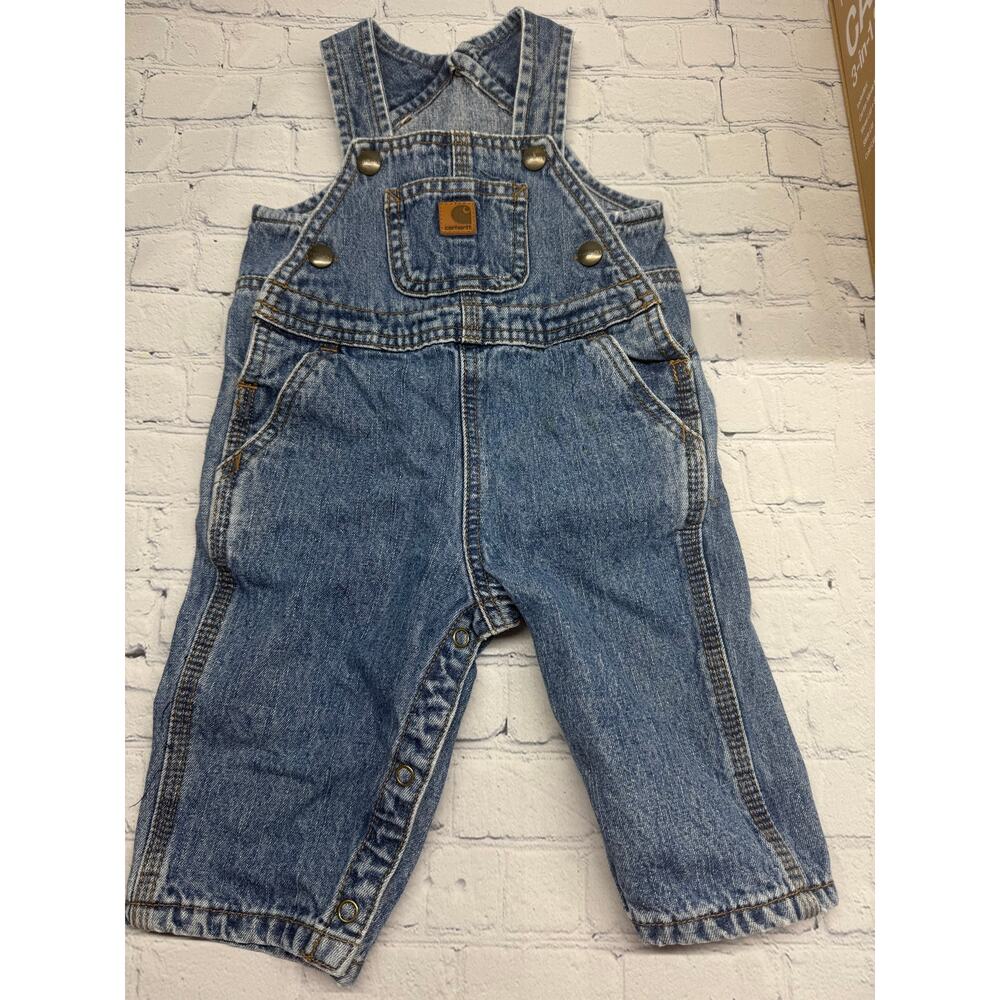 Carhartt Jean Overall Bibs 9 Months